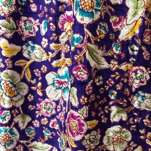 NWOT Maeve Purple Silk Maxi Dress - Small - Picture 6 of 14